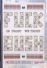 Fuck Bush, In trust we trust - Avril 2006