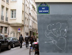 L'ange - rue St Honoré 01er - Février 2007