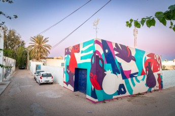 Rétro - Djerbahood - Erriadh - Djerba, Tunisie