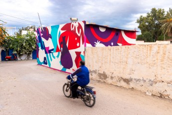 Rétro - Djerbahood - Erriadh - Djerba, Tunisie