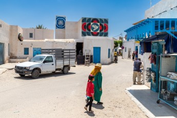 Shepard Fairey - Dove - Djerbahood - Erriadh - Djerba, Tunisie