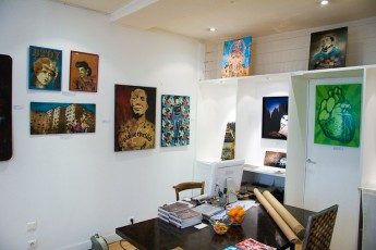 Jana&IsBach, Lazlo, Ezp, un bout de Fremantle, un bout de Mr Lolo, Sadhu, C215 et Ortica Noodles.Galerie Anne Vignial53 rue Charlot - 75003 Paris - info@annevignial.com - Décembre 2007