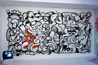 Mambo - Exposition : Graffiti "Etat des lieux" à la Galerie du Jour Agnès B. rue Quincampoix 04è - Septembre 2009