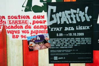 Psyckoze - Exposition : Graffiti "Etat des lieux" à la Galerie du Jour Agnès B. rue Quincampoix 04è - Septembre 2009