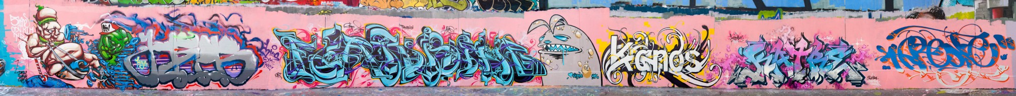 Dépôt RATP - Shane, Esty, Astro, Jok (OnOff), Kanos, Katre et Resfe - Rue des Pyrénées 20è - Mars 2011