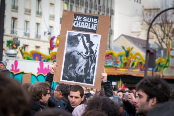 Dimanche 11 janvier 2015, marche pour Charlie et la liberté.