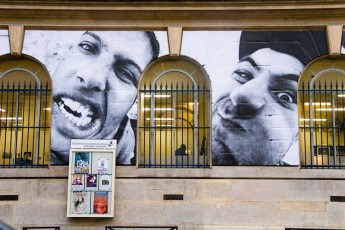 JR - Face to Face - Rue de Rivoli 04è, derrière l'hôtel de ville. - Novembre 2007