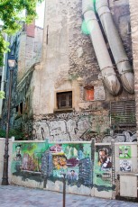 Artiste Ouvrier et Jana und Js - Rue Gustave Geffroy 13è - Juin 2010