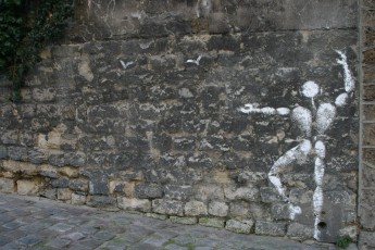 Jérôme Mesnager - Rue de l'Abreuvoir 18è - Janvier 2005