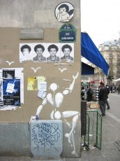 Jérôme Mesnager - Rue Quincampoix, Place Michelet 04è - Mars 2005