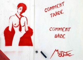 MissTic - Comment taire, comment dire - Passage des voutes 19è - Août 2003