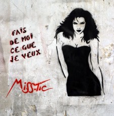 MissTic - Fais de moi ce que je veux - Rue des Cascades 20è - Septembre 2003