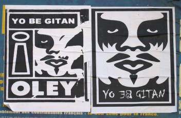 Obey - Gitan - Place Maubert 05è - Mars 2004