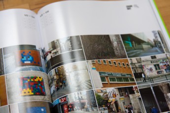 L'invasion de Paris 2.0 par l'Invader. Plusieurs de mes photos dans ce nouveau guide d'invasion et surtout le grand plaisir que l'Invader m'ai demandé de lui écrire un petit texte qui tiens une bonne place dans le livre même si il était à la base beaucoup plus long.