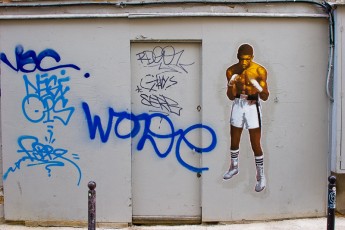 Tian - Boxeur - Passage des Taillandiers 11è - Octobre 2008