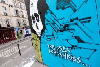 TRBDSGN et French Kiss - Boulevard Voltaire 11è - Mars 2012