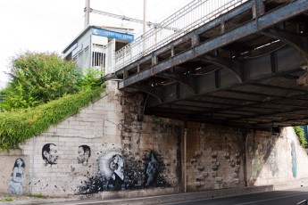 Indigo, Pixal Parazit, Finbarr Dac, Snik et Sly2 - Vitry - Place Pierre Semard - Juillet 2010